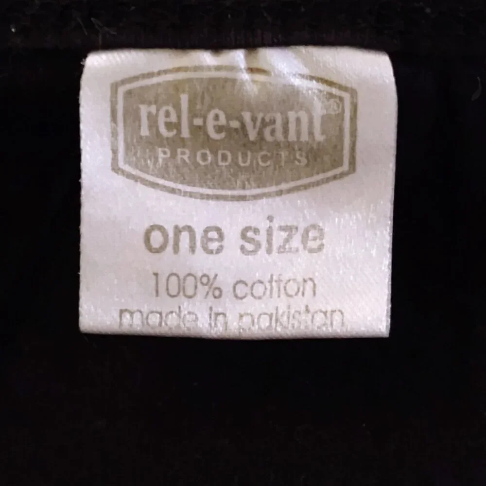 Long Black Short Sleeve Cotton Gown with Printed front - Picture 5 of 5